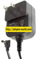 PHILIPS JAA-003060-U AC ADAPTER 6VDC 0.5A NEW -( ) 0.9x3.4mm 90 - Click Image to Close